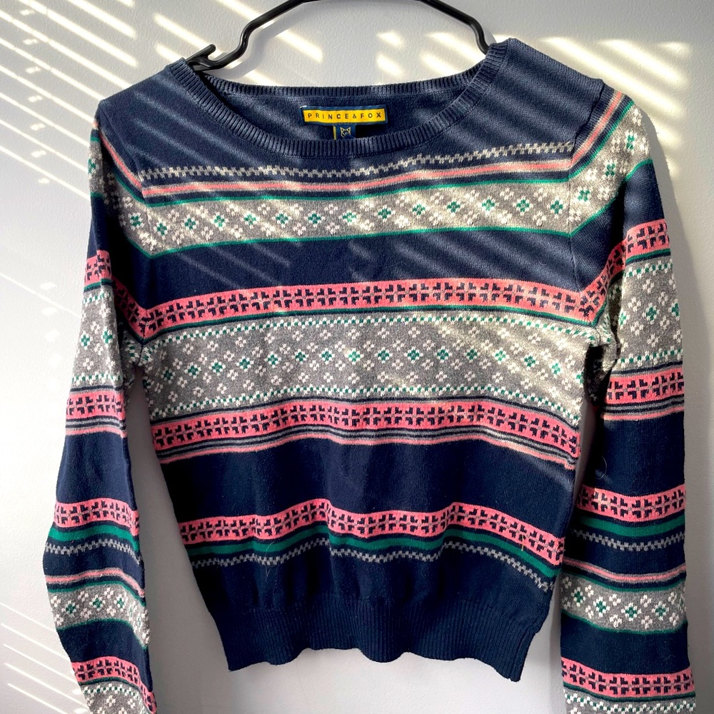 Cropped sweater